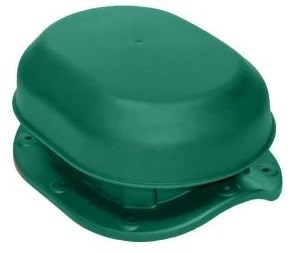 Krovent Аэратор скатный Aero-Vent Wave Зеленый RAL6005 2096 - фото 6947