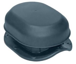 Krovent Аэратор скатный Aero-Vent Wave Серый RAL7024 2097 - фото 6949