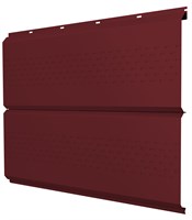 Металлический Софит с перфорацией RAL3005 Красное вино 3881