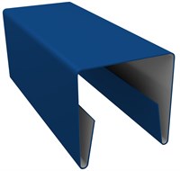 Планка П-образная заборная RAL5005 4029
