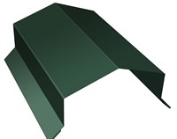 Парапетная крышка домиком RAL6005 4034