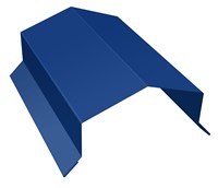 Парапетная крышка домиком RAL5005 4038