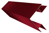 Угол наружный сложный RAL3005 4069