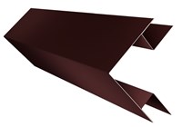 Угол наружный сложный RAL8017 4074