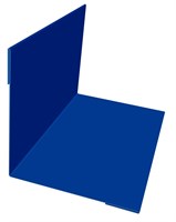 Угол внутренний простой RAL5005 4093
