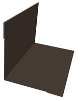Угол внутренний простой RAL8019 4098