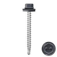 Саморез кровельный Daxmer 4,8х50 RAL7024 4187