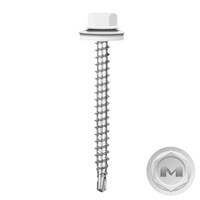 Саморез кровельный Daxmer 4,8х50 RAL9003 4199