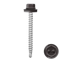 Саморез кровельный Daxmer 4,8х50 RAL8019 4196