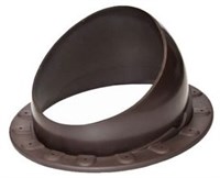 Проходной элемент Krovent Base-VT Seam 125/150 Свело-коричневый RAL8017 2102