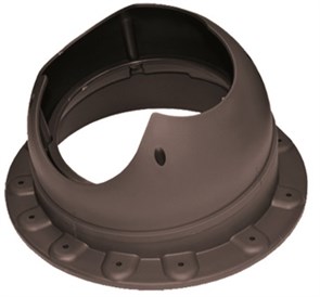 Проходной элемент Krovent Base-VT Seam 110 Свело-коричневый RAL8017 2114