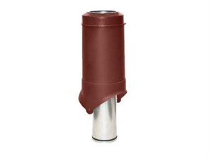 Krovent Выход вентиляции Pipe-VT 125 Красный RR29 2115