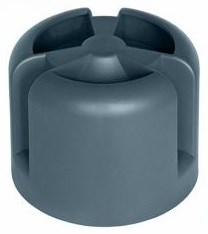 Krovent Колпак Hupcap 110 Серый RAL7024 2129