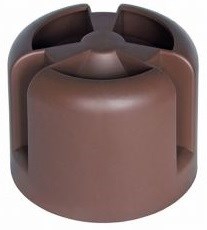Krovent Колпак Hupcap 110 Свело-коричневый RAL8017 2130