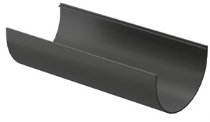 Premium Желоб Пломбир 3м Графит RAL7024 2138