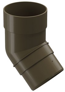 Premium Колено 45° Каштан RAL8017 2145