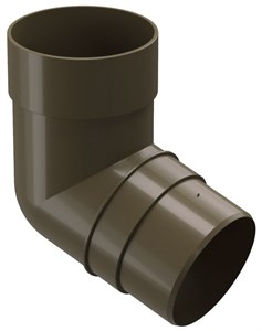Premium Колено 72° Каштан RAL8017 2148
