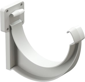 Lux Кронштейн желоба Пломбир RAL9003 1722