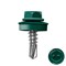 Саморез кровельный Daxmer 5,5х19 RAL6005 4165 - фото 11405